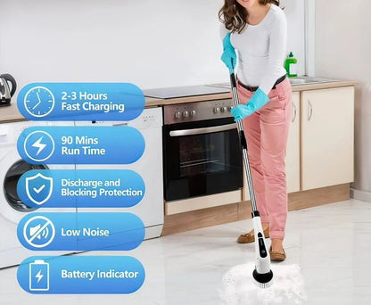 Nylon Electric Cleaning Brush